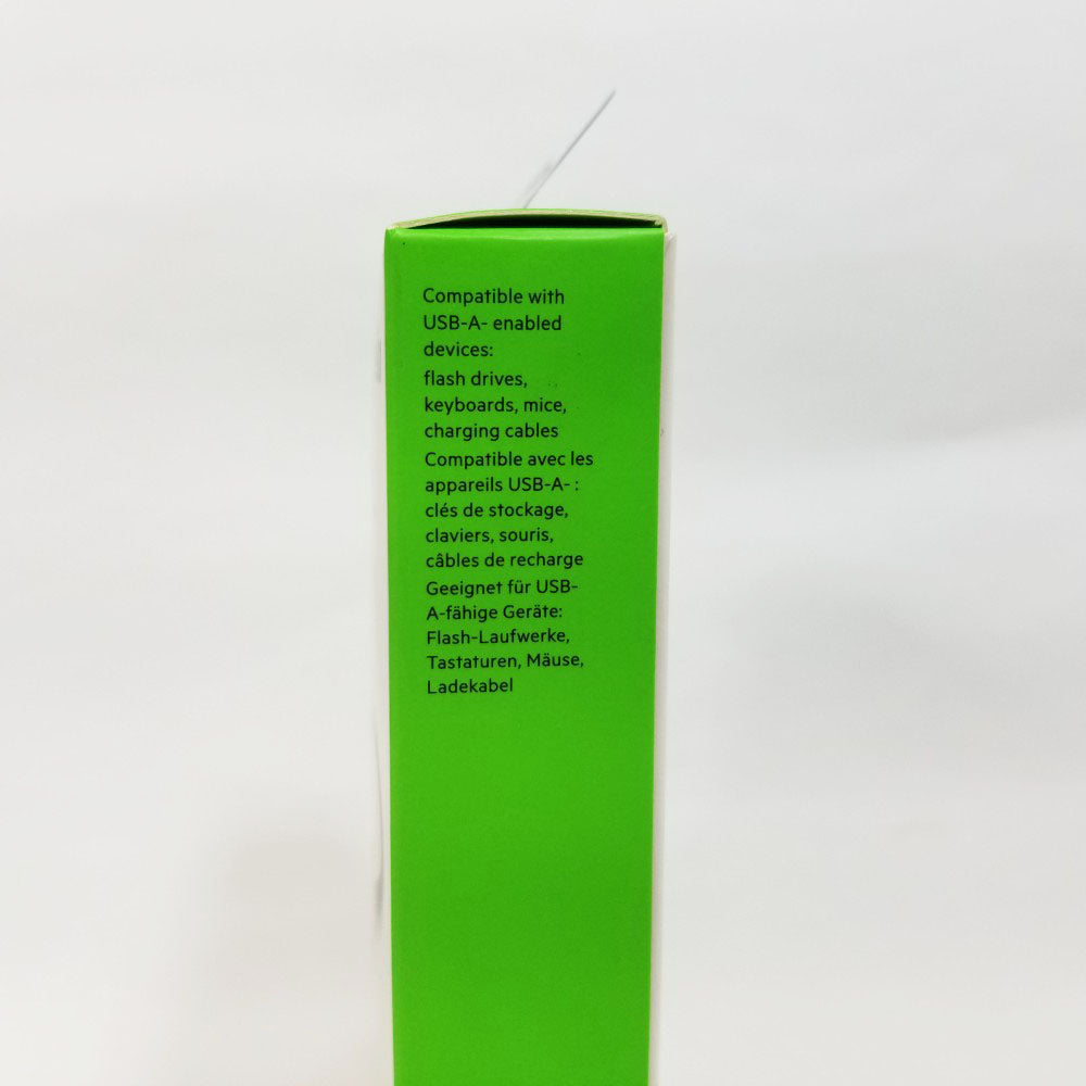 Green box with text on a white background