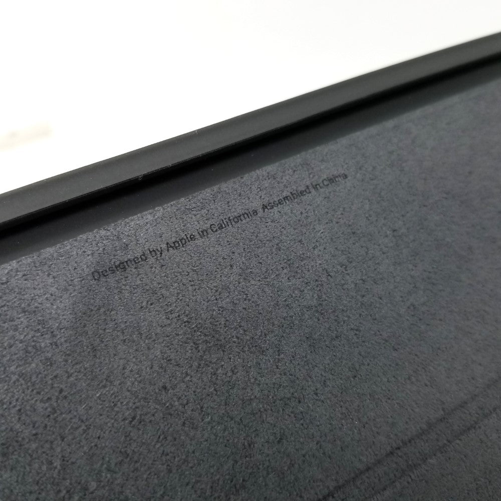 Tiny manufacturer inscriptions on the inner surface of APPLE Smart Cover for Apple iPad mini 4th & 5th Gen
