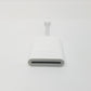 SD card slot on USB-C adapter against a white background