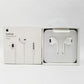 Apple EarPods with a 3.5mm plug, displayed in and out of the retail packaging, condition open box.