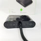 Manufacturer labeling on VGA adapter against a white background.