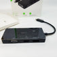 Belkin USB-C hub with multiple ports on a white background