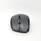 Front view of Pre-owned Logitech MK570 Comfort Wave Wireless Optical Mouse showing scroll wheel against a white background.