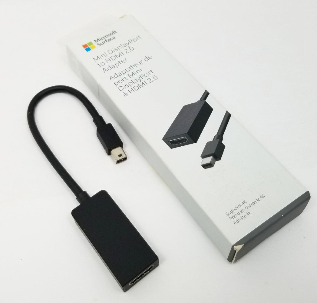 Microsoft surface pro mini display port to HDMI 2.0 adapter