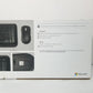 Inscriptions on the back of Microsoft wireless desktop 850 retail packaging.