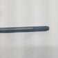 Rubber tip on gray stylus pen on a white background