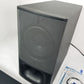 Sony subwoofer on a white background