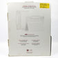 Back side of UAG Lucent case retail packaging on a white back ground.